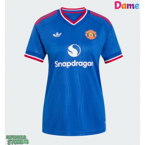 Manchester United Leny Yoro #15 Replika Udebanetrøje Dame 2026-27 Kortærmet